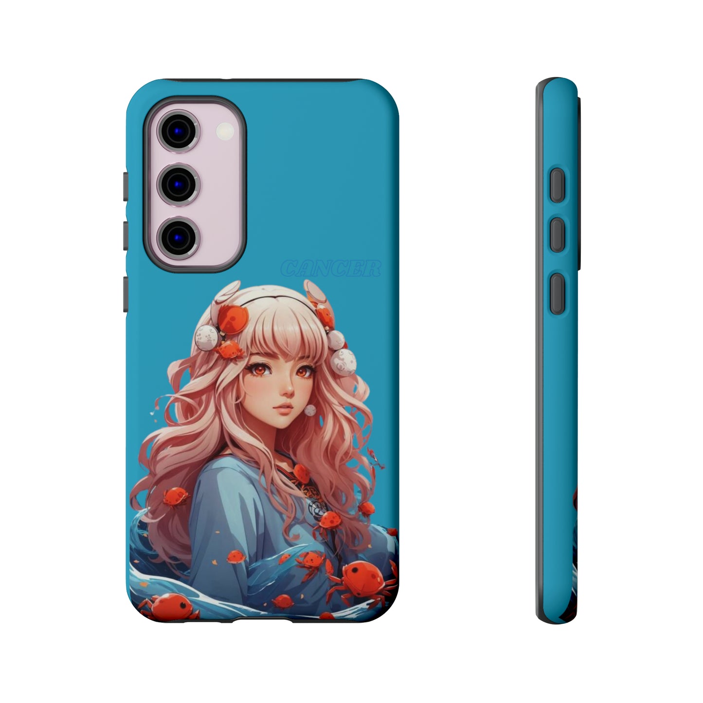 Zodiac Cancer Manga Girl Phone Case