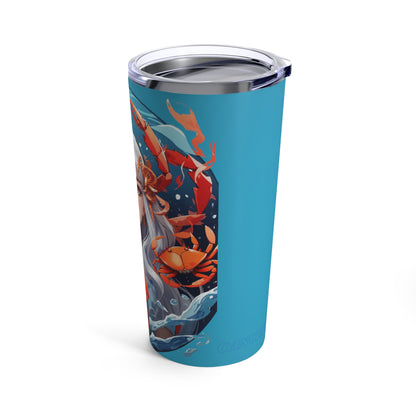 Zodiac Cancer Manga Girl Tumbler