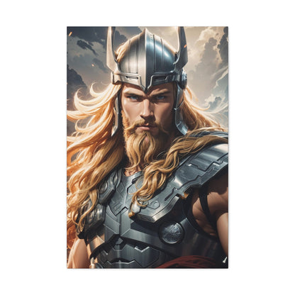 Thor Splatter Art Canvas