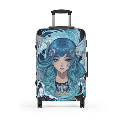 Zodiac Pisces Manga Girl Suitcase