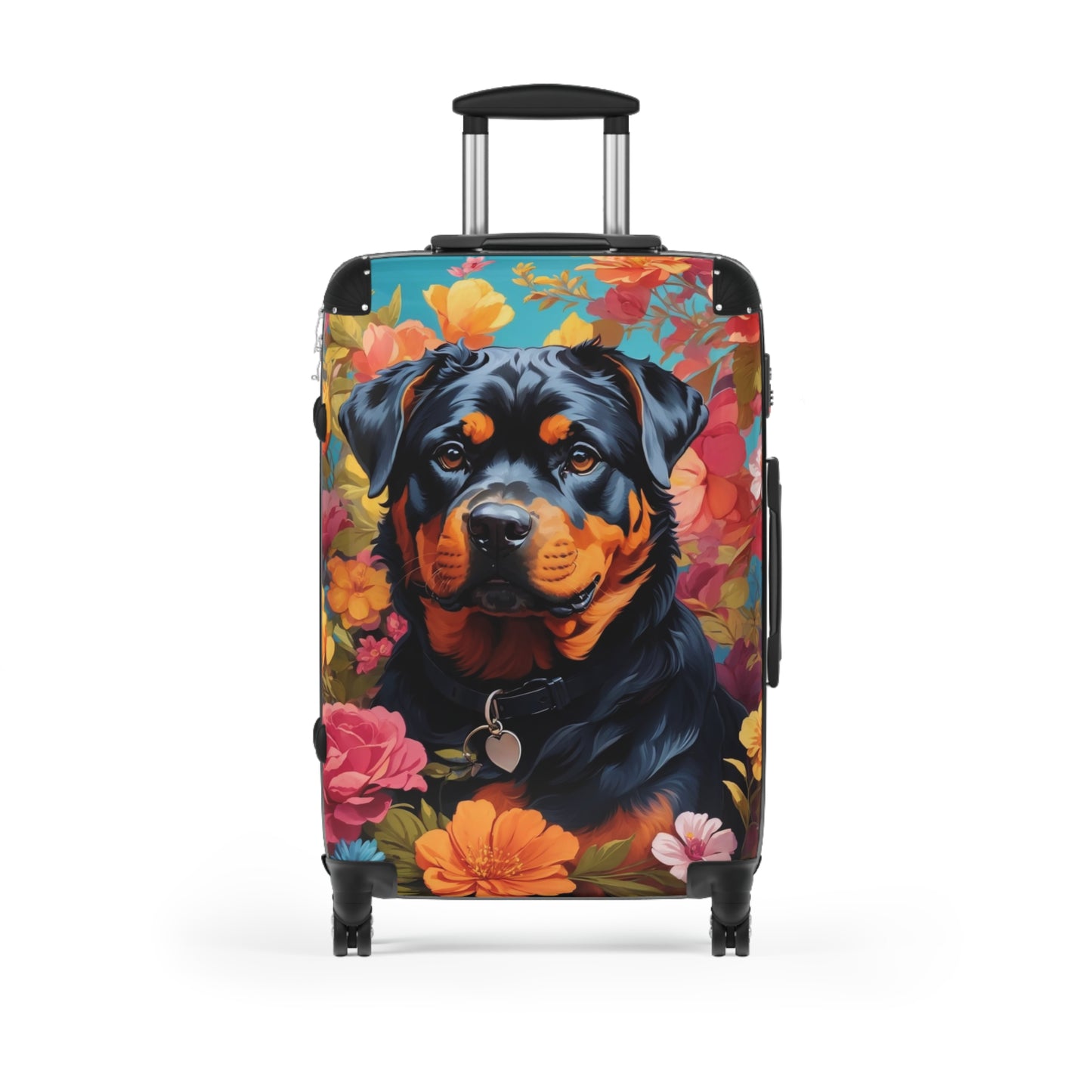 Rottweiler Semi Realism Suitcase