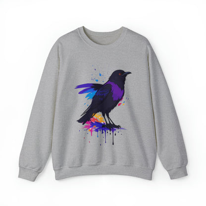 Yatagarasu: Thee Legged Crow Paint Splash Sweatshirt