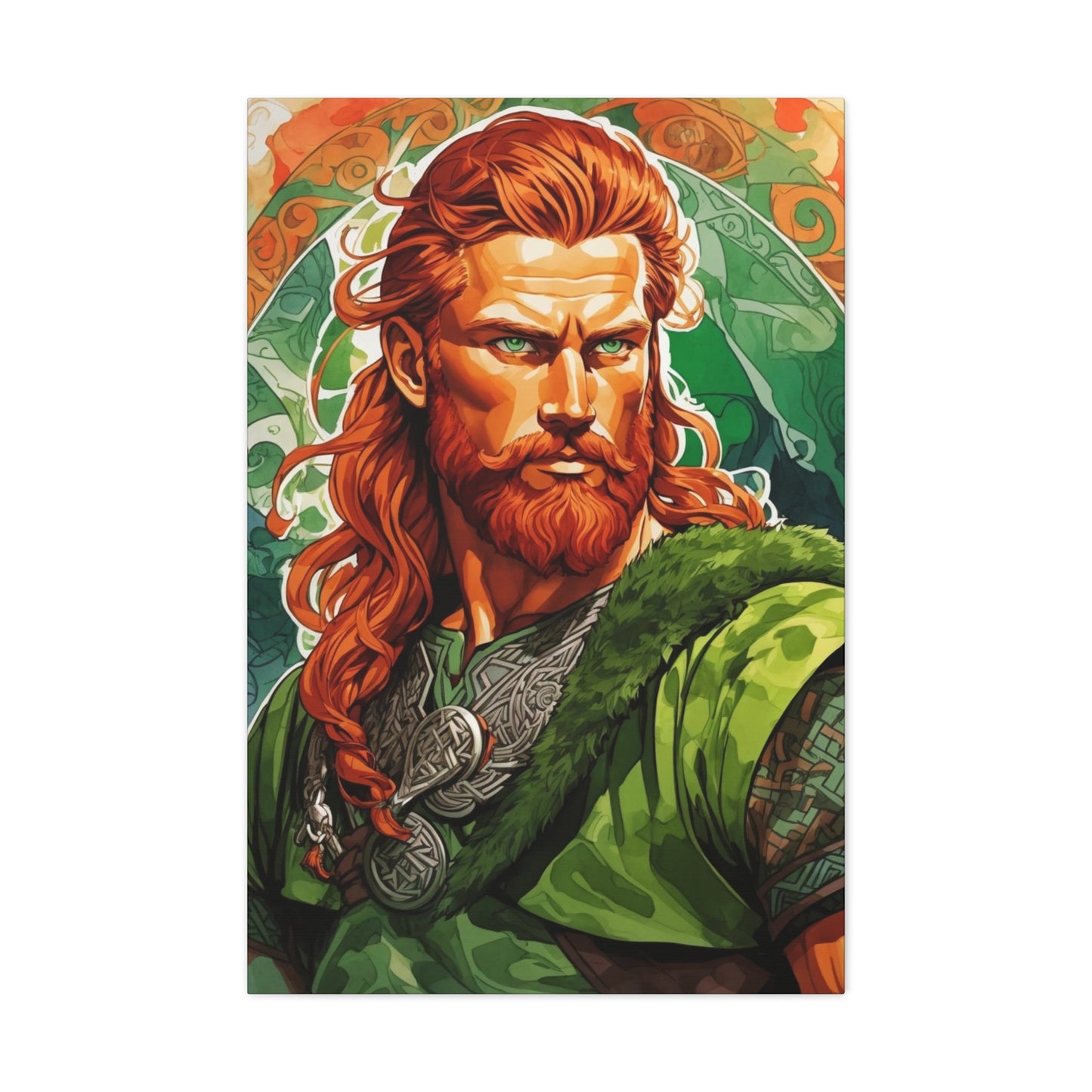 Freyr Illustration Canvas