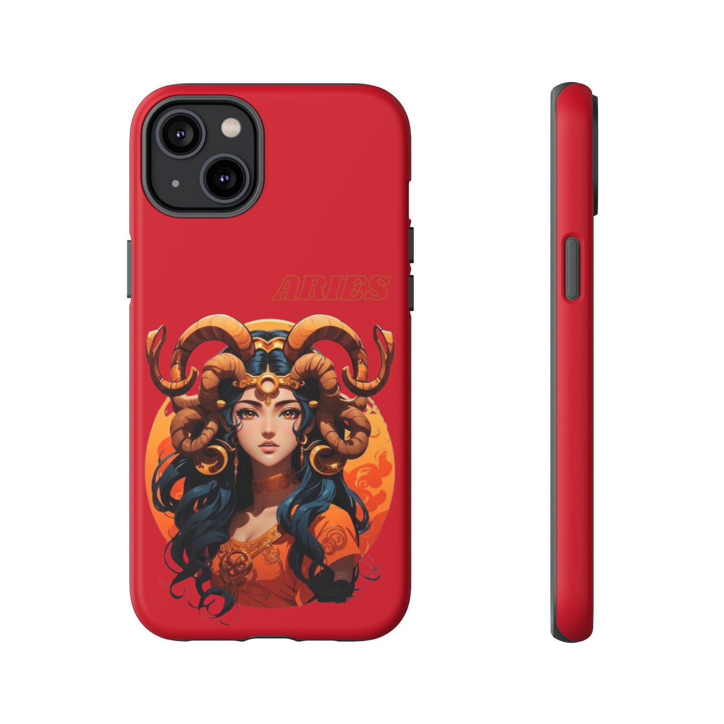 Zodiac Aries Manga Girl Phone Case