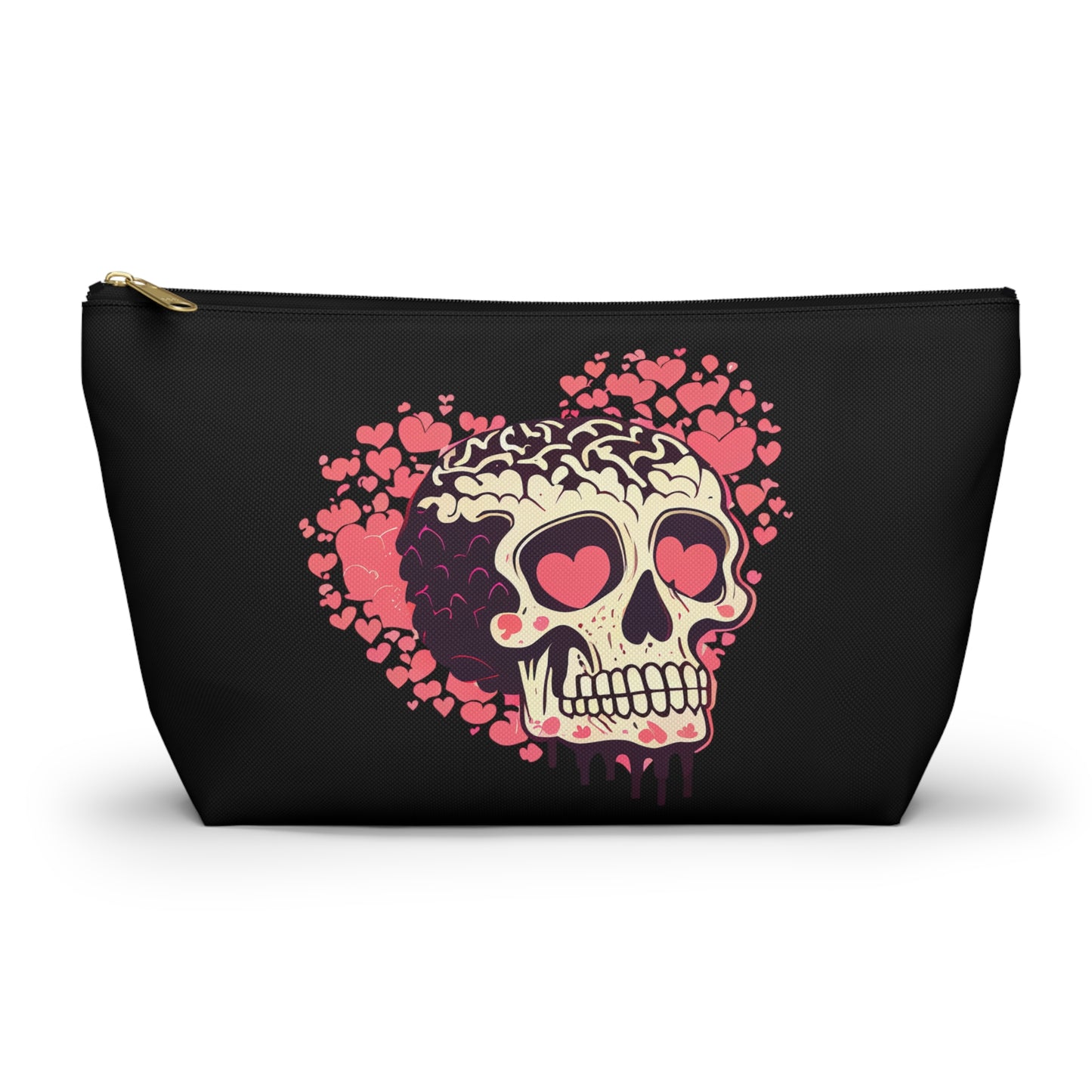 Skull Hearts Toiletry Pouch