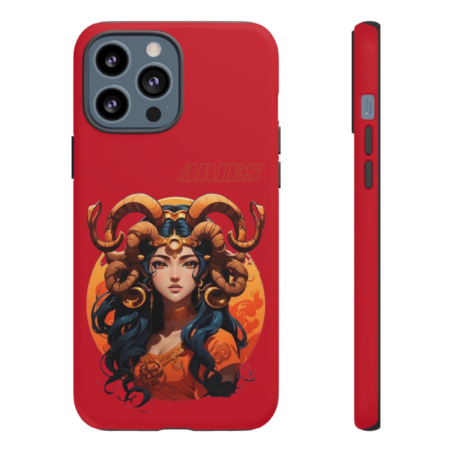 Zodiac Aries Manga Girl Phone Case