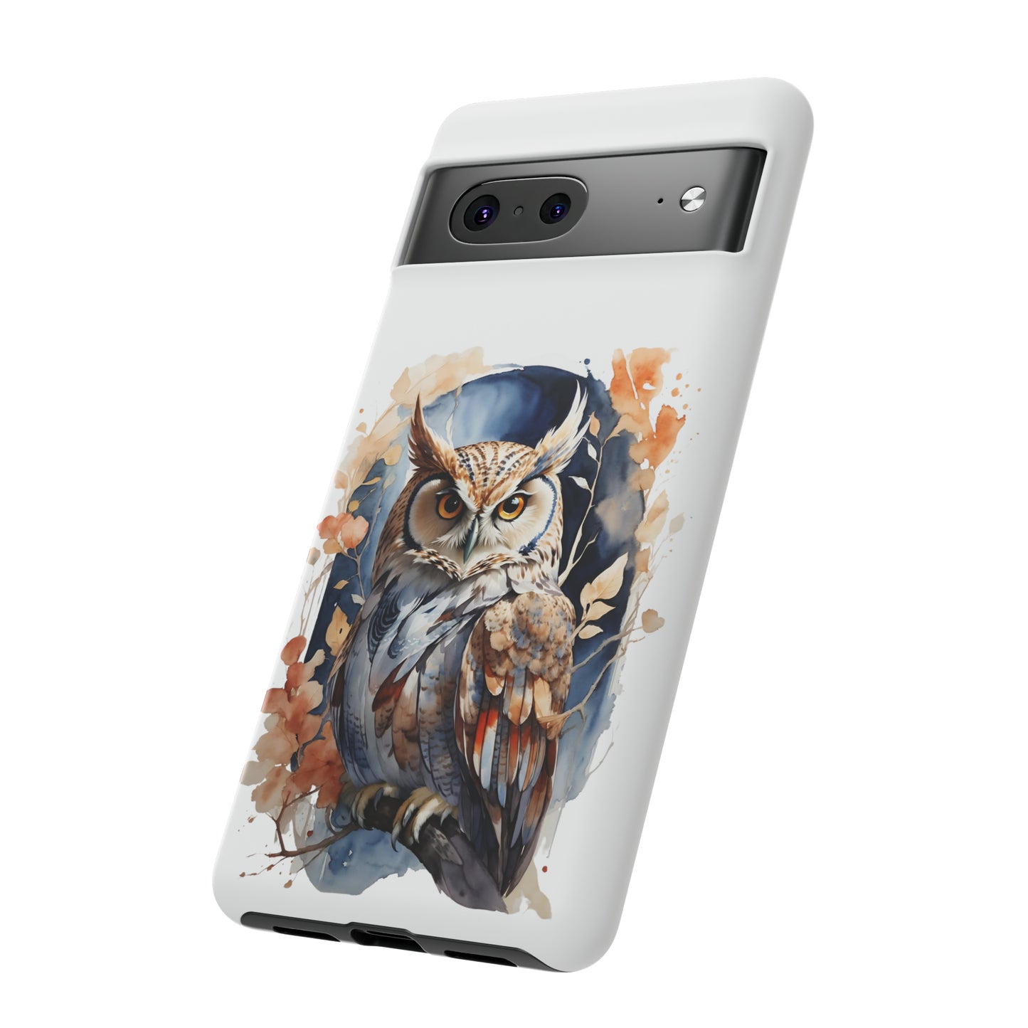 Owl Watercoloring Phone Case