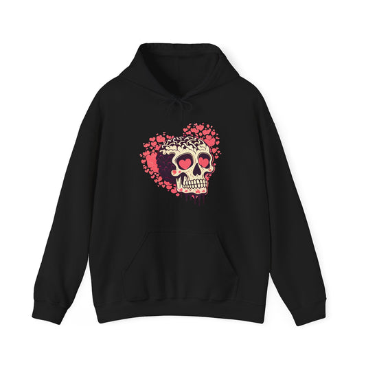 Skull Hearts Hoodie