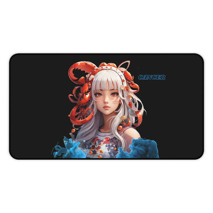 Zodiac Cancer Manga Girl Desk Mat