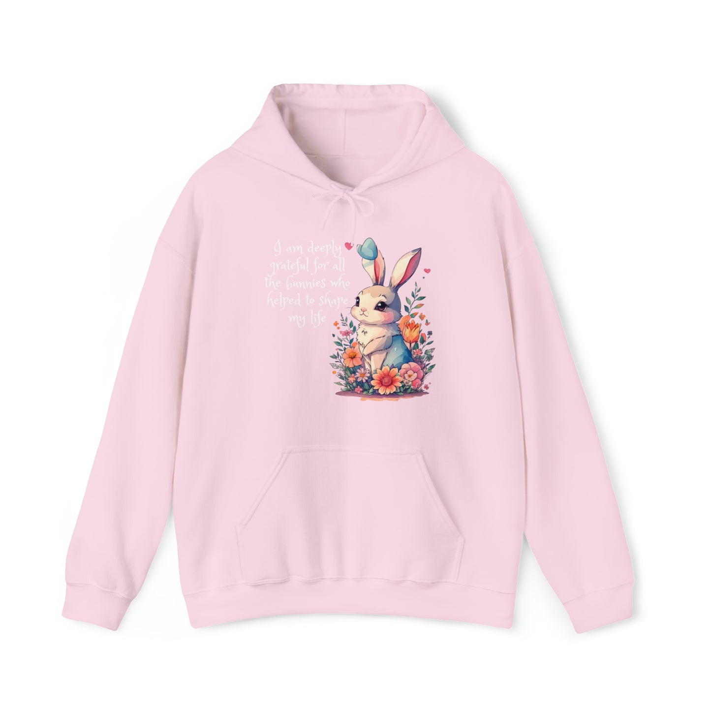 Bunny Grateful Quote Hoodie