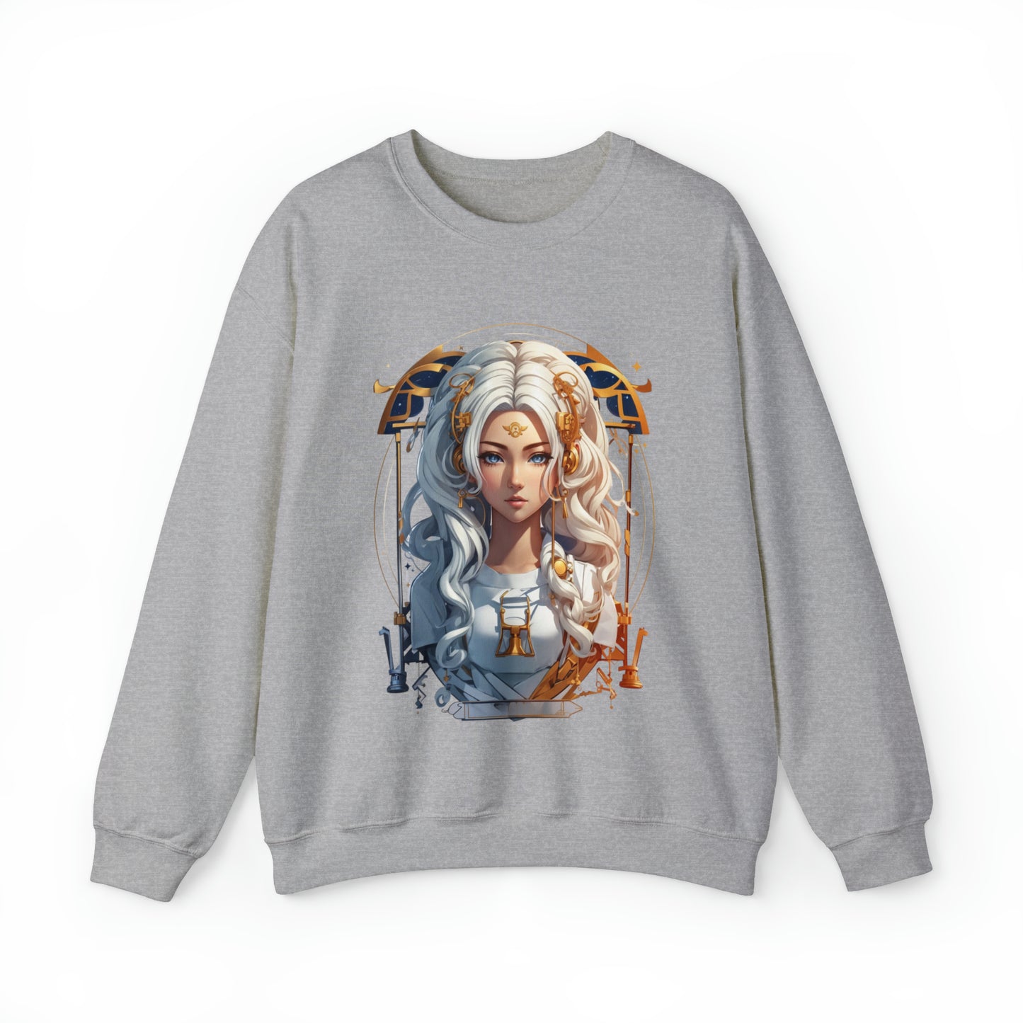 Zodiac Libra Manga Girl Sweatshirt