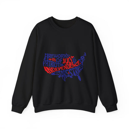 Fireworks 4th Of July Sweatshirt