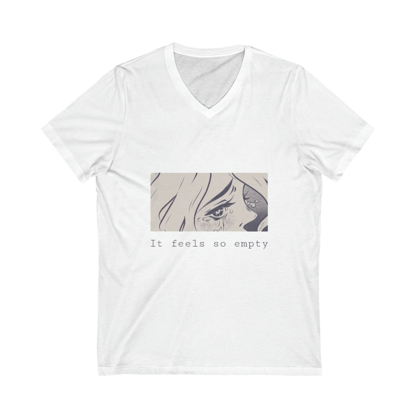 Manga It Feels So Empty V-Neck Shirt