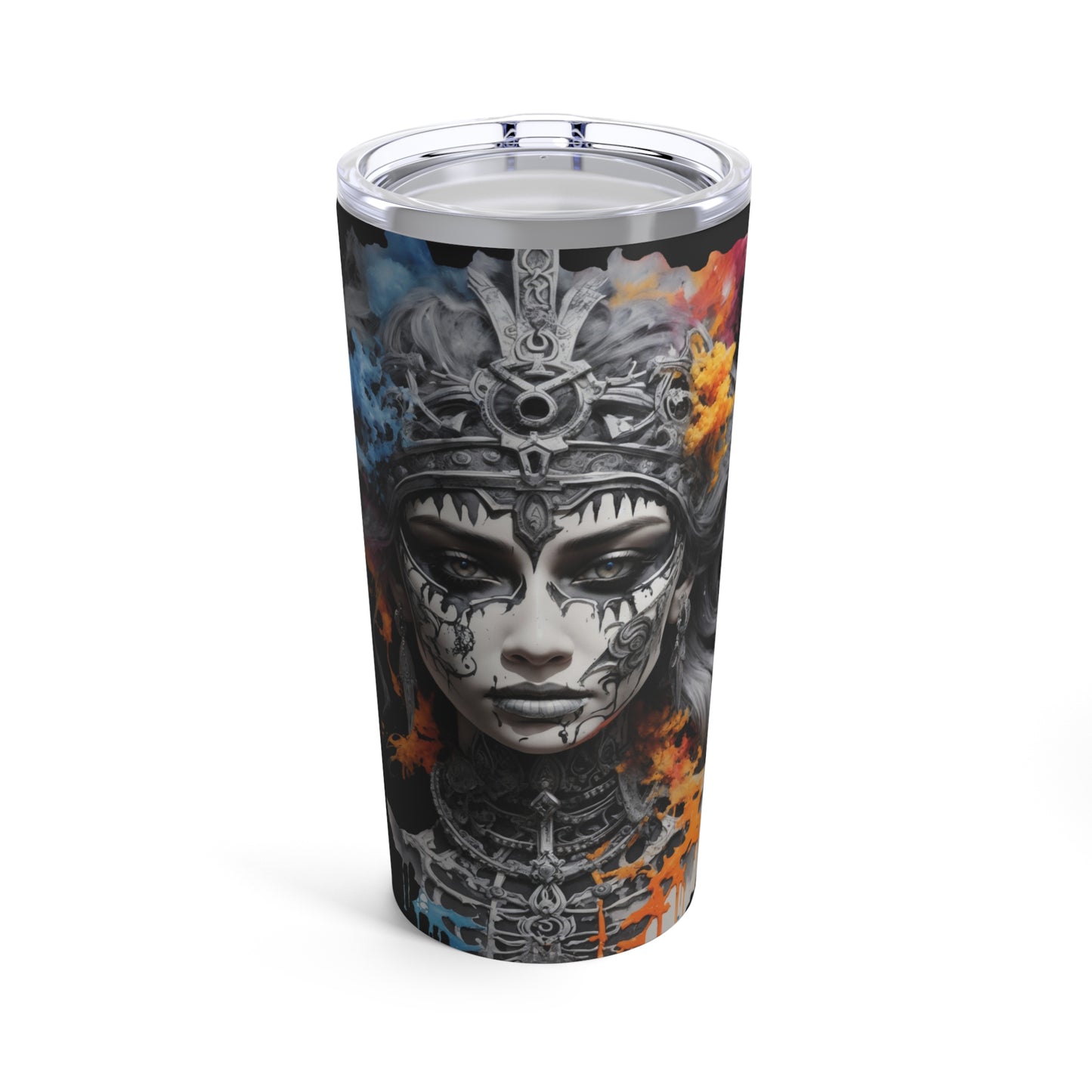 Hel Splatter Art Tumbler