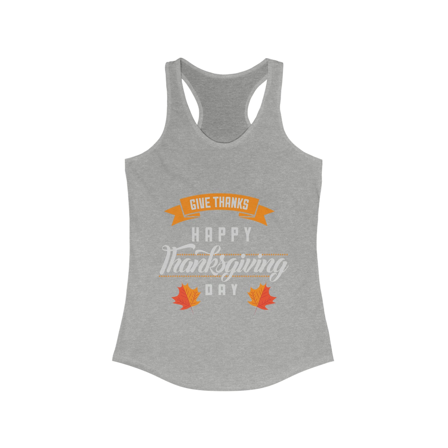 Give Thanks Happy Thanksgiving Day Tank Top