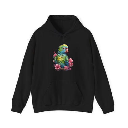 Parakeet Semi Realism Hoodie