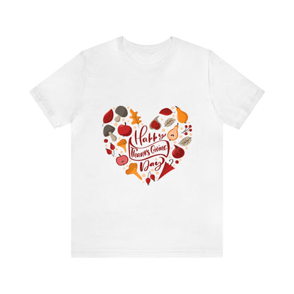 Happy Thanksgiving Day Heart Shirt