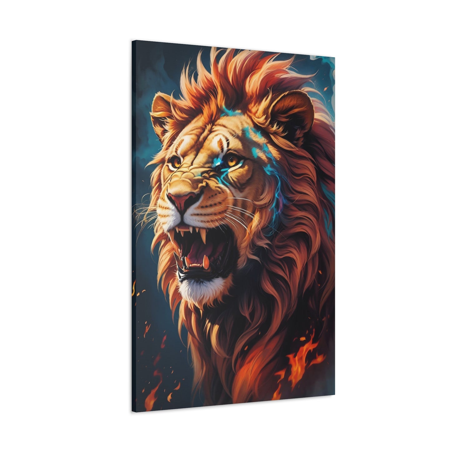 Lion Semi Realism Canvas