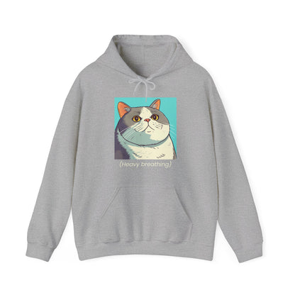 Cat Heavy Breathing Hoodie