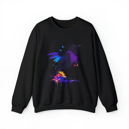 Yatagarasu: Thee Legged Crow Paint Splash Sweatshirt