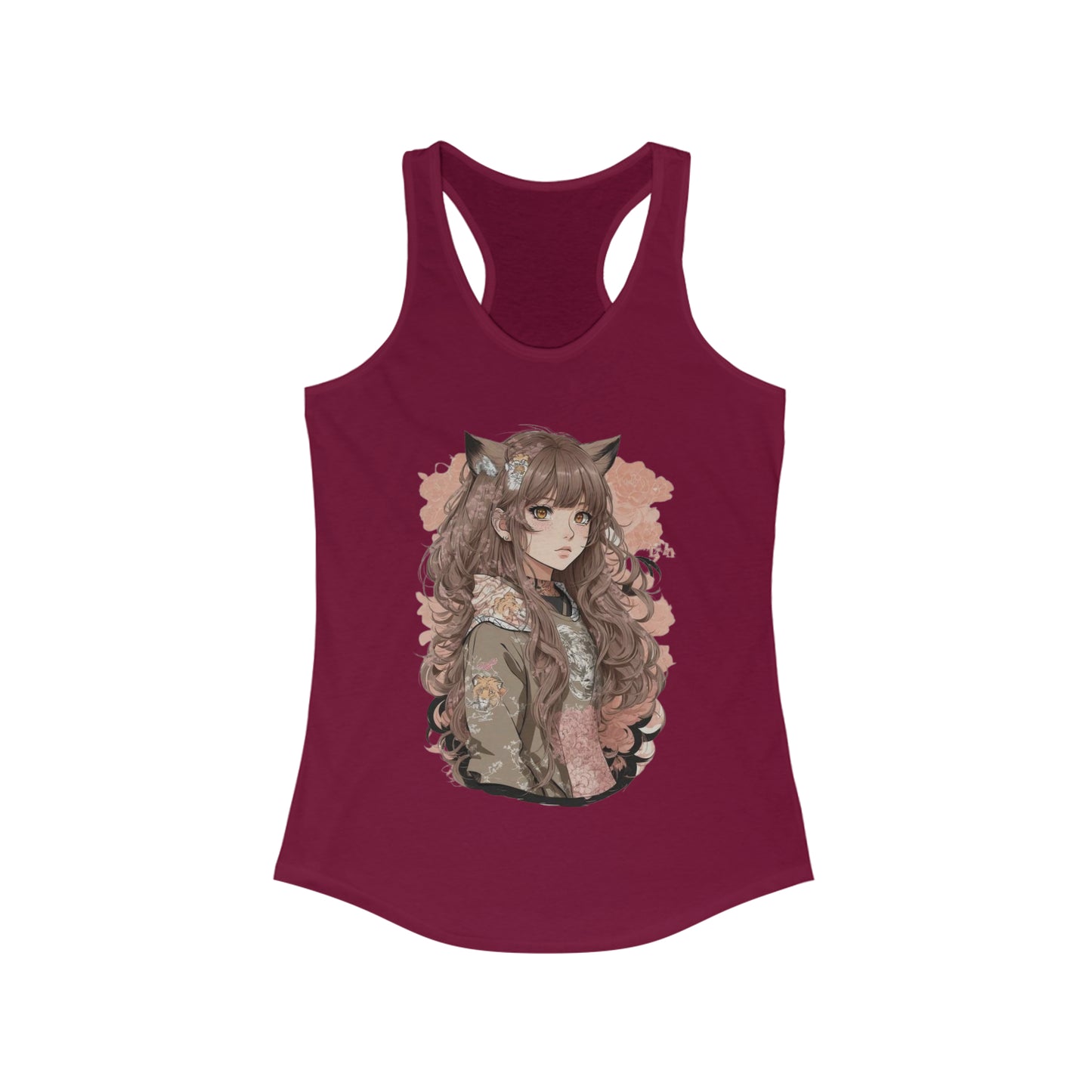 Zodiac Leo Manga Girl Tank Top