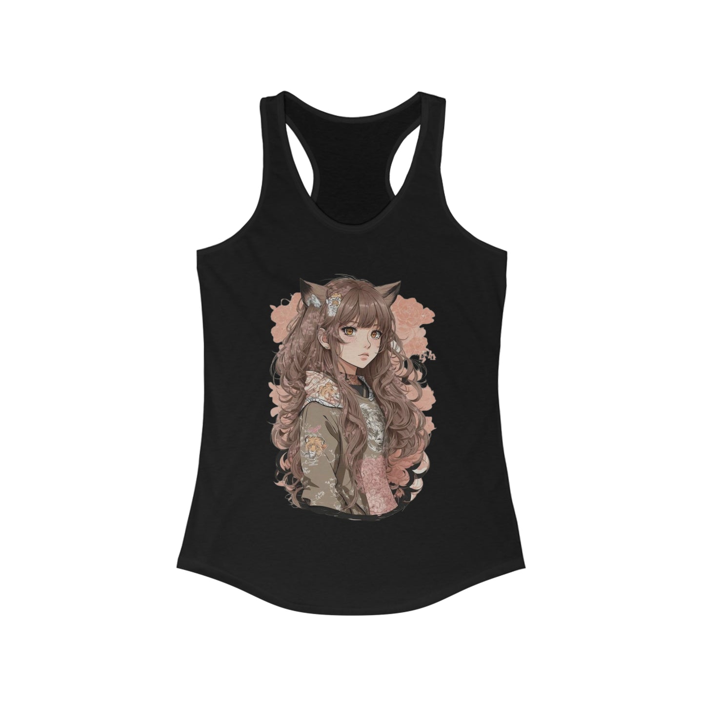 Zodiac Leo Manga Girl Tank Top