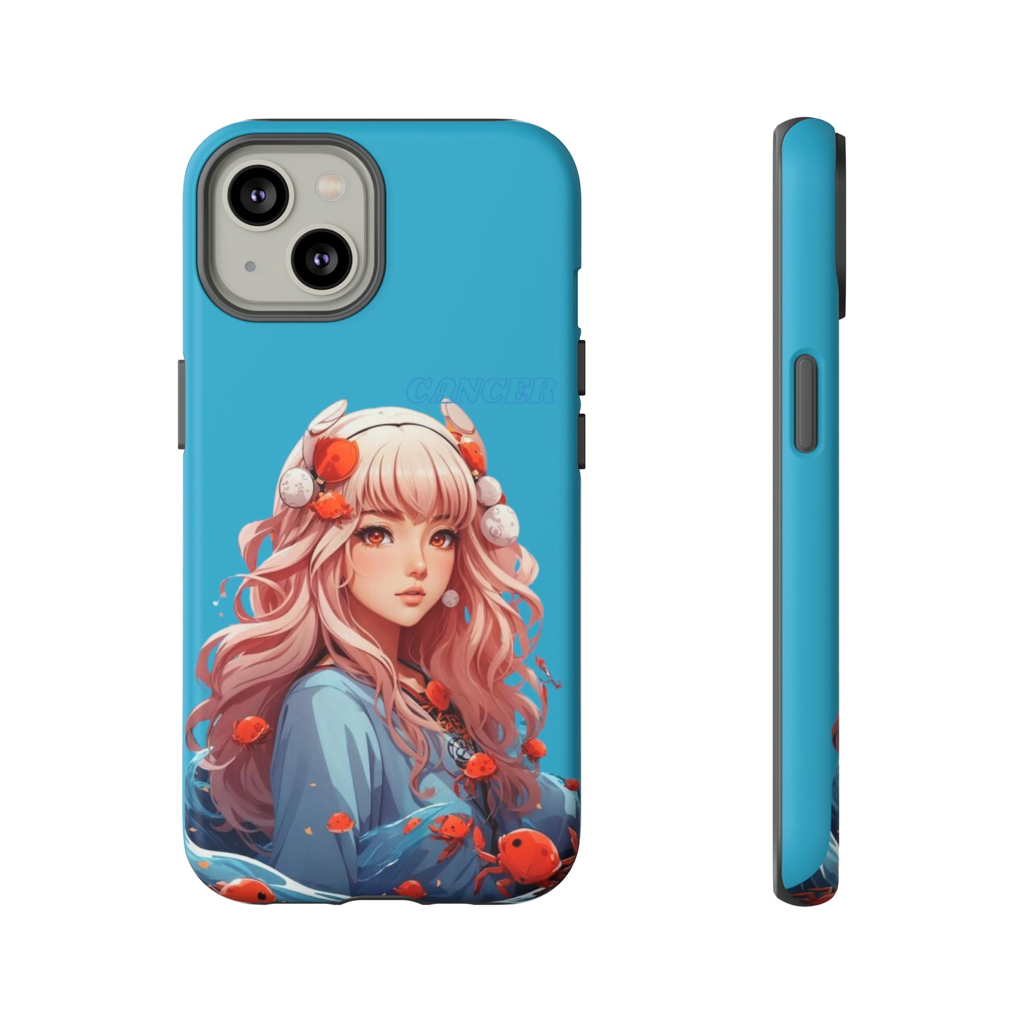 Zodiac Cancer Manga Girl Phone Case