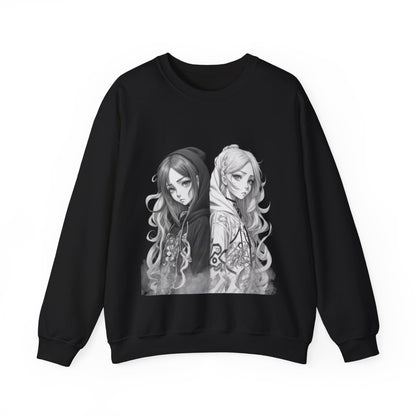 Zodiac Gemini Manga Girls Sweatshirt