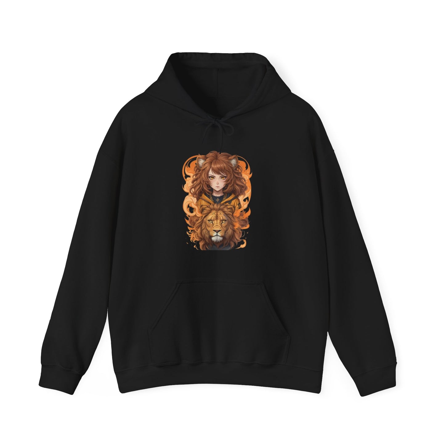 Zodiac Leo Manga Girl Hoodie