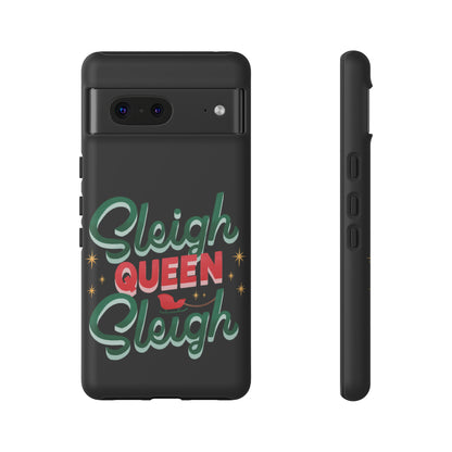 Christmas Sleigh Queen Quote Phone Case