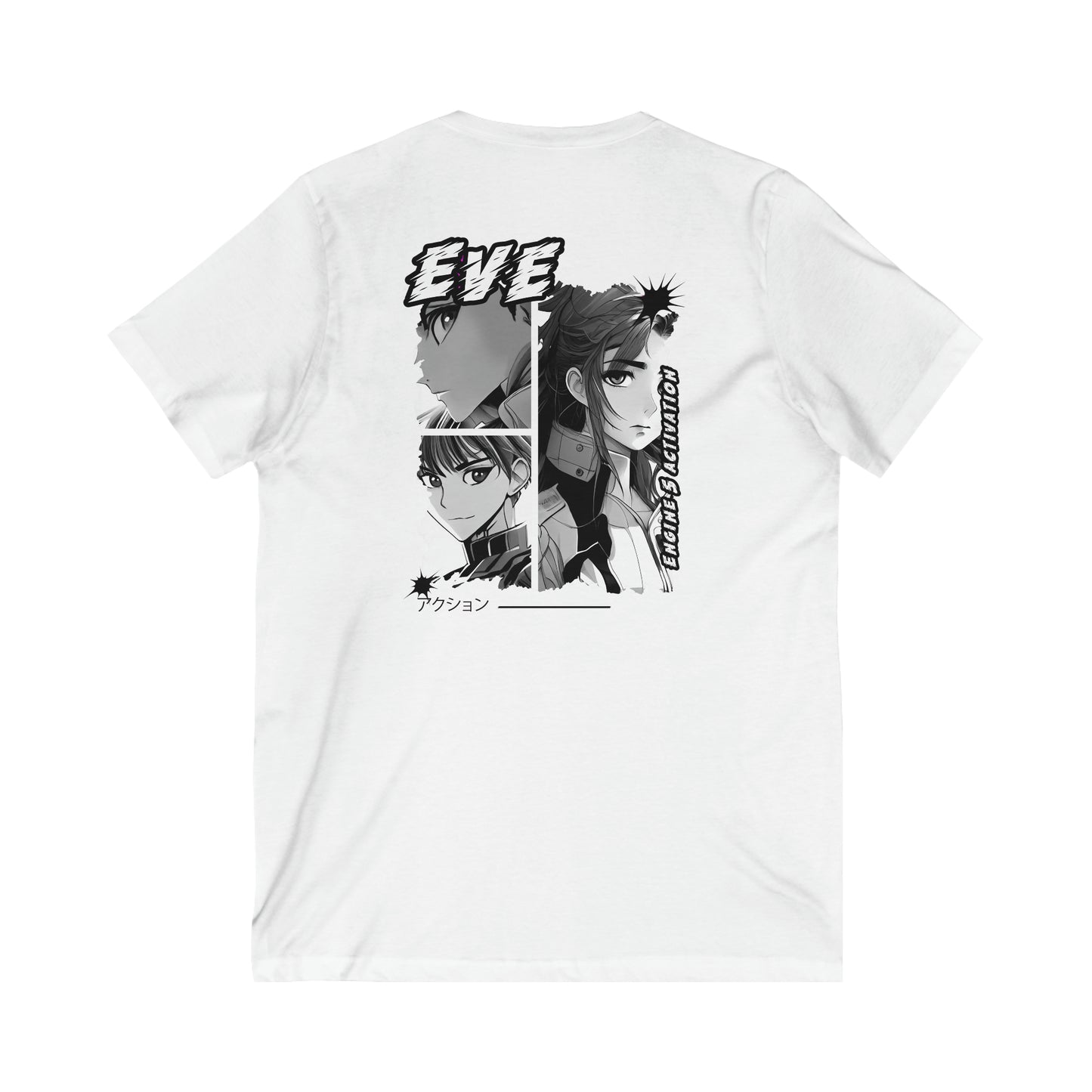 Mecha Manga Eve V-Neck Shirt