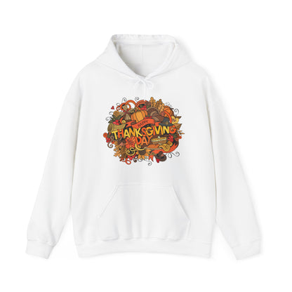 Fall Happy Thanksgiving Day Hoodie