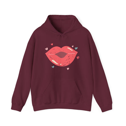 Kiss With Little Hearts Hoodie