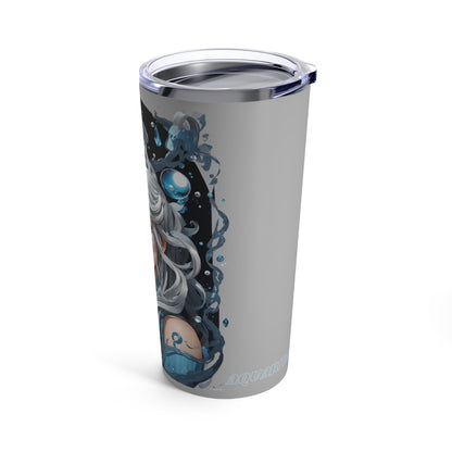 Zodiac Aquarius Manga Girl Tumbler