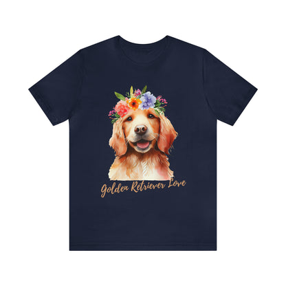 Dog Golden Retriever Love Shirt