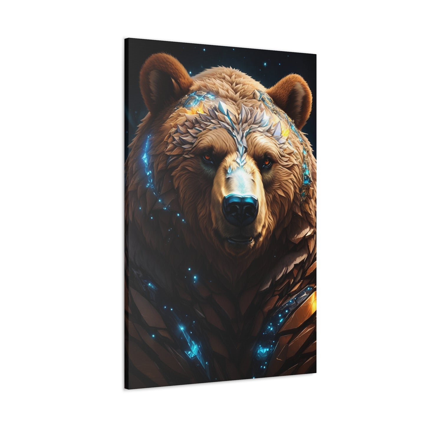 Bear Illustration Canvas