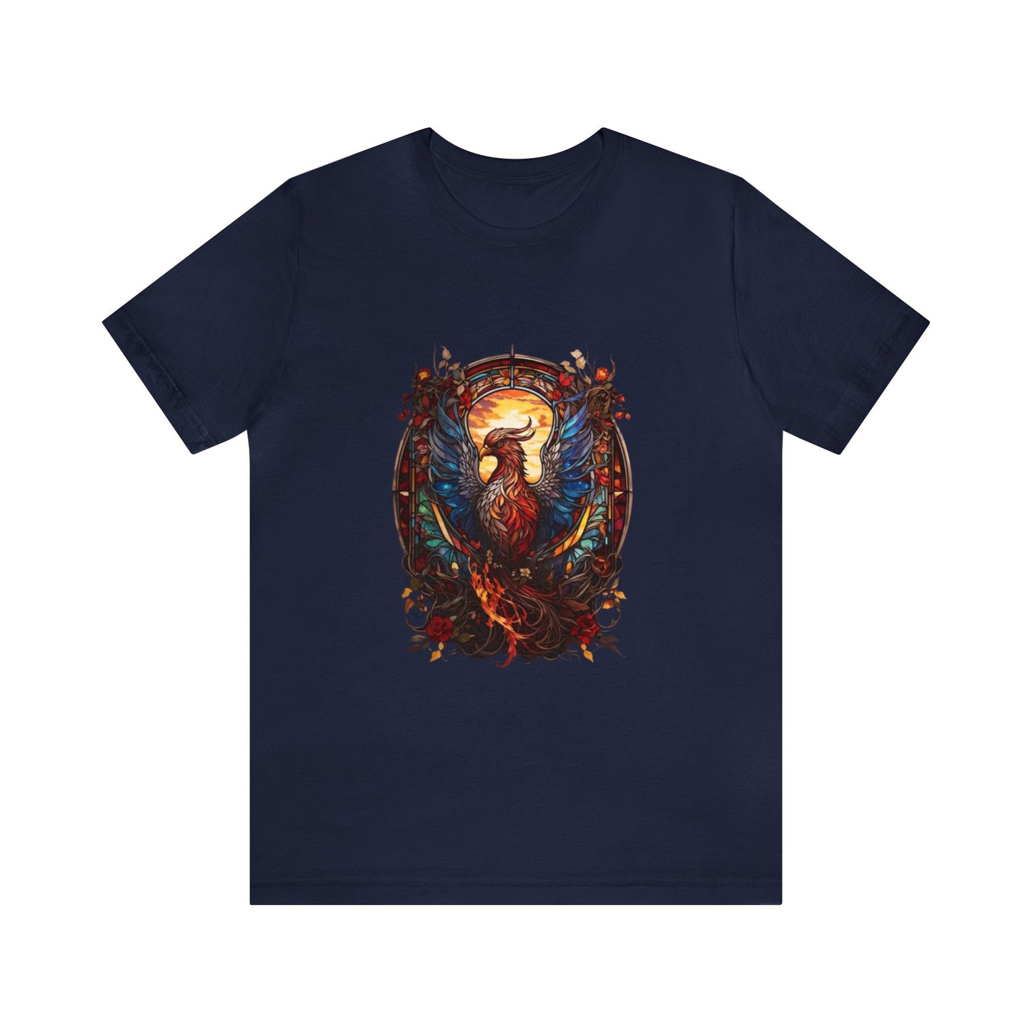 Hōō: The Phoenix Stained Glass Shirt