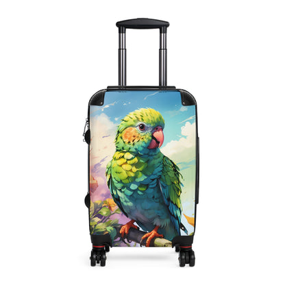 Parakeet Semi Realism Suitcase