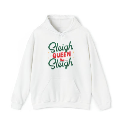 Christmas Sleigh Queen Quote Hoodie