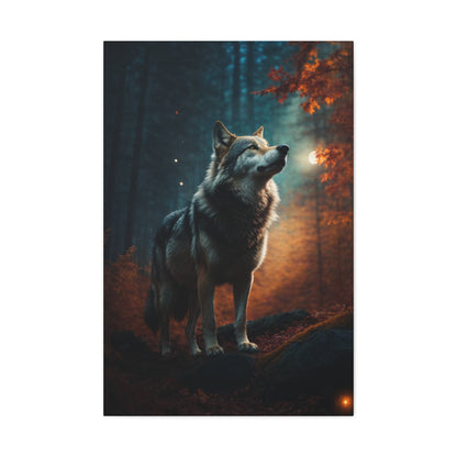 Wolf Realism Canvas