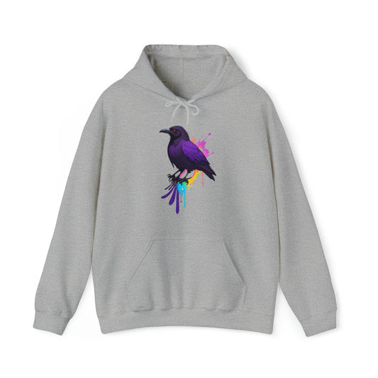 Yatagarasu: Thee Legged Crow Paint Splash Hoodie