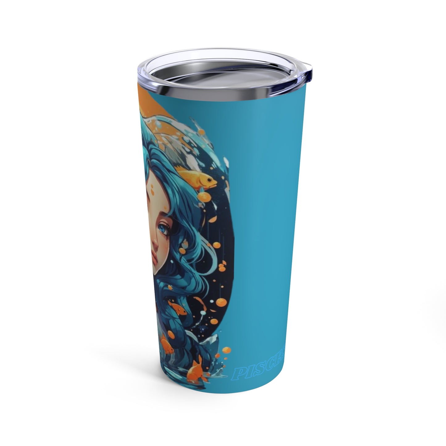 Zodiac Pisces Manga Girl Tumbler