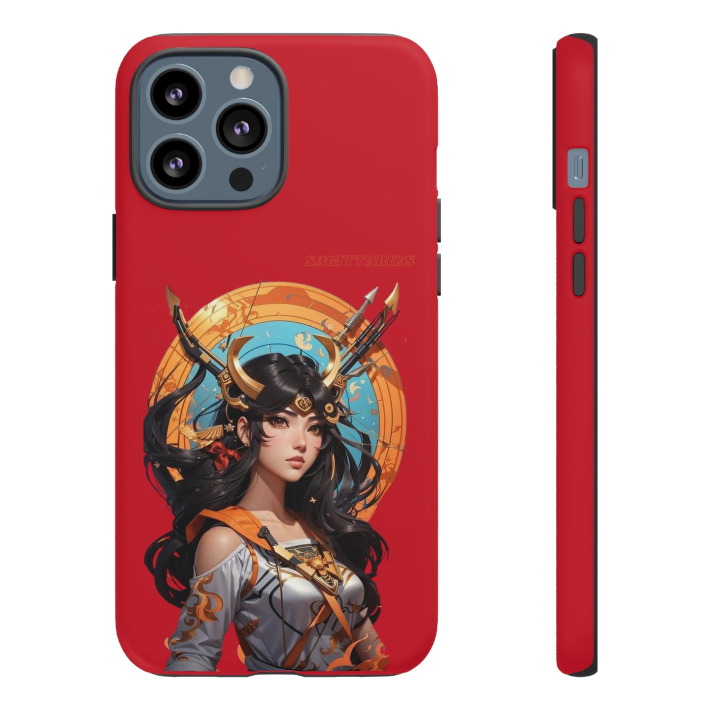 Zodiac Sagittarius Manga Girl Phone Case