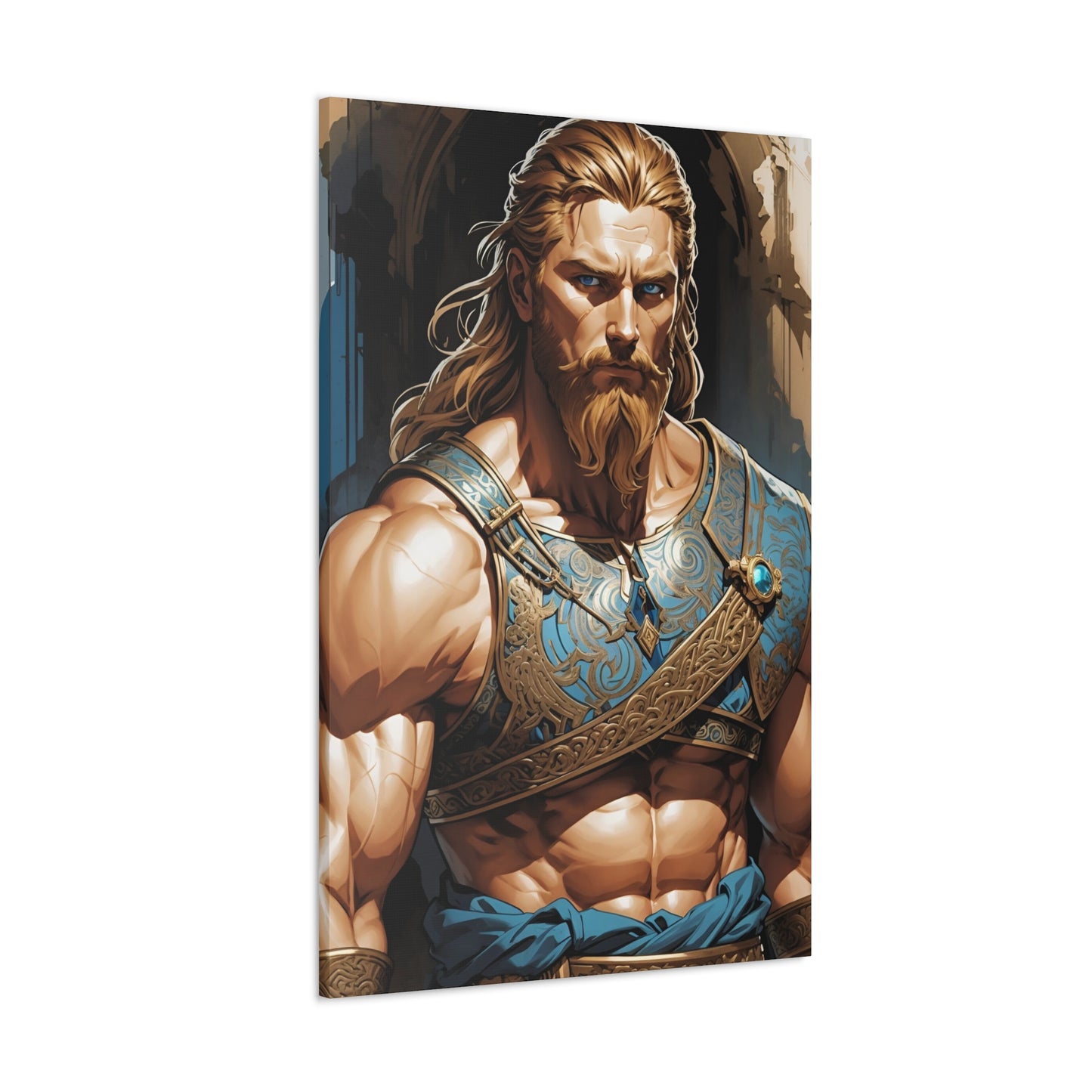 Tyr Illustration Canvas