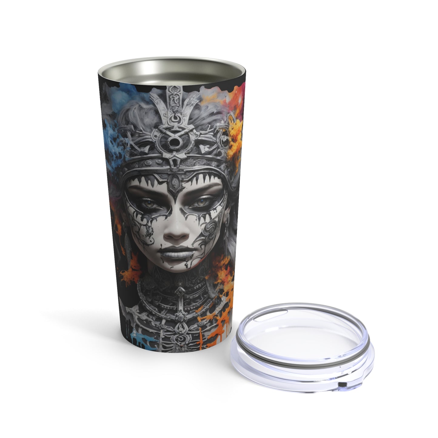 Hel Splatter Art Tumbler