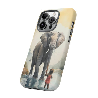 Elephant Watercoloring Phone Case