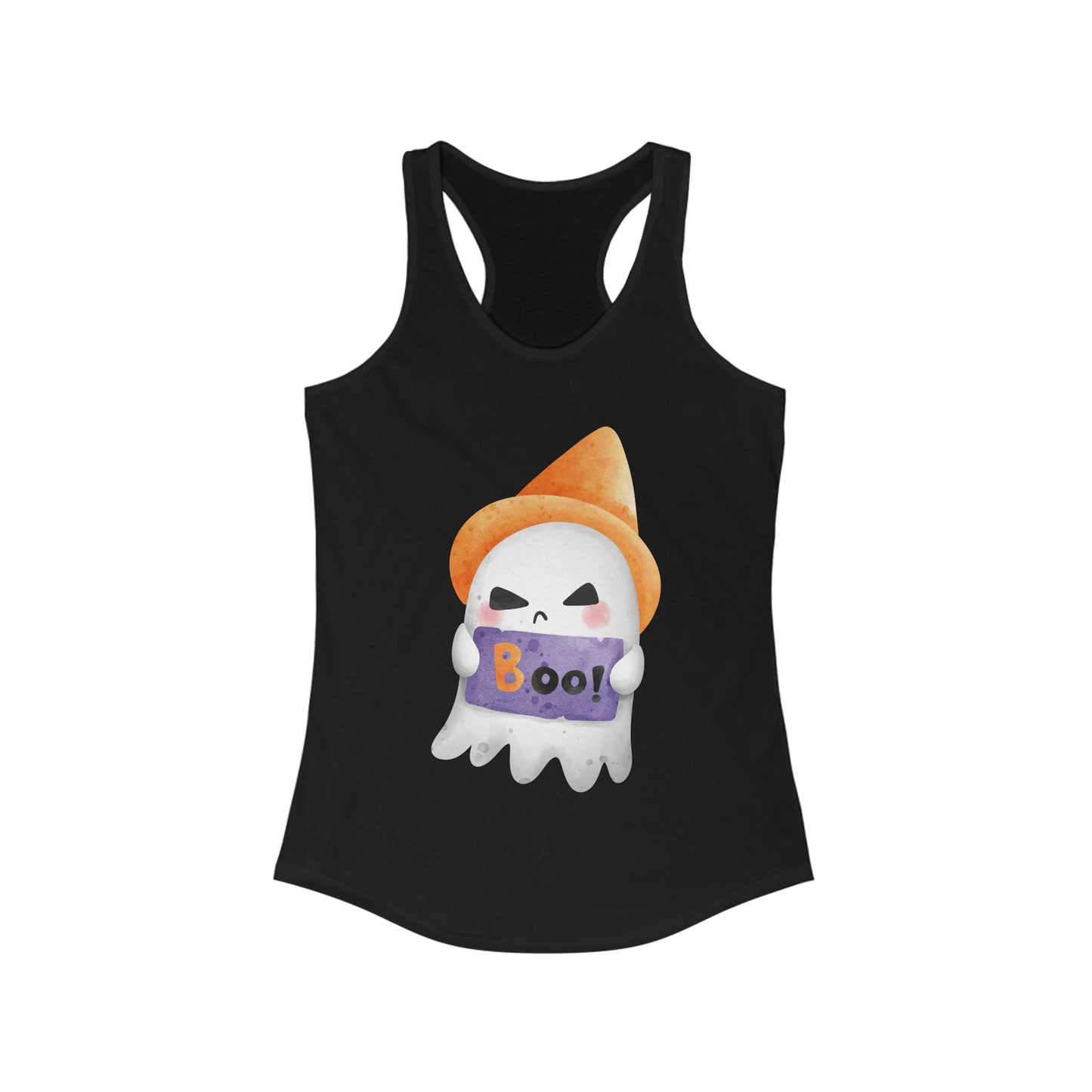 Halloween Cute Ghost Tank Top