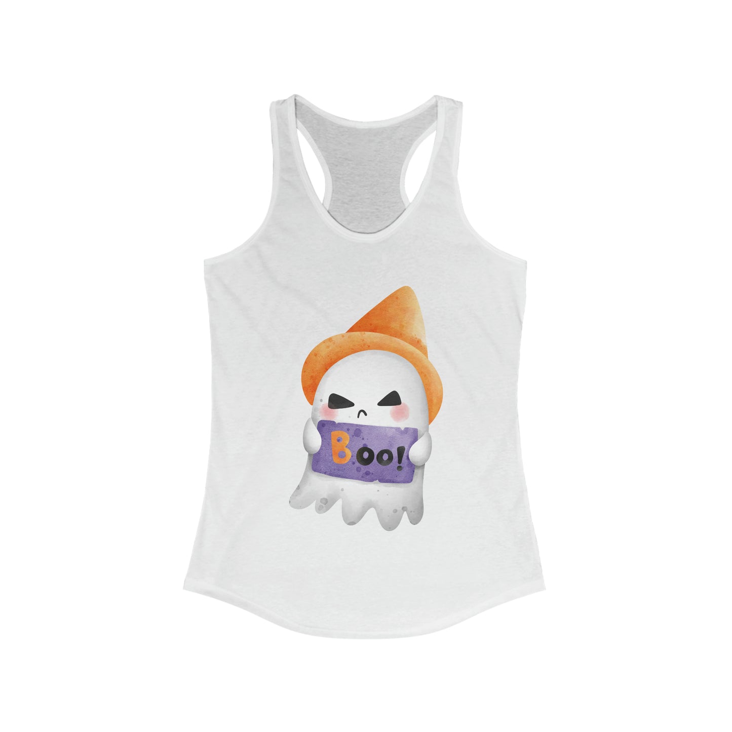 Halloween Cute Ghost Tank Top