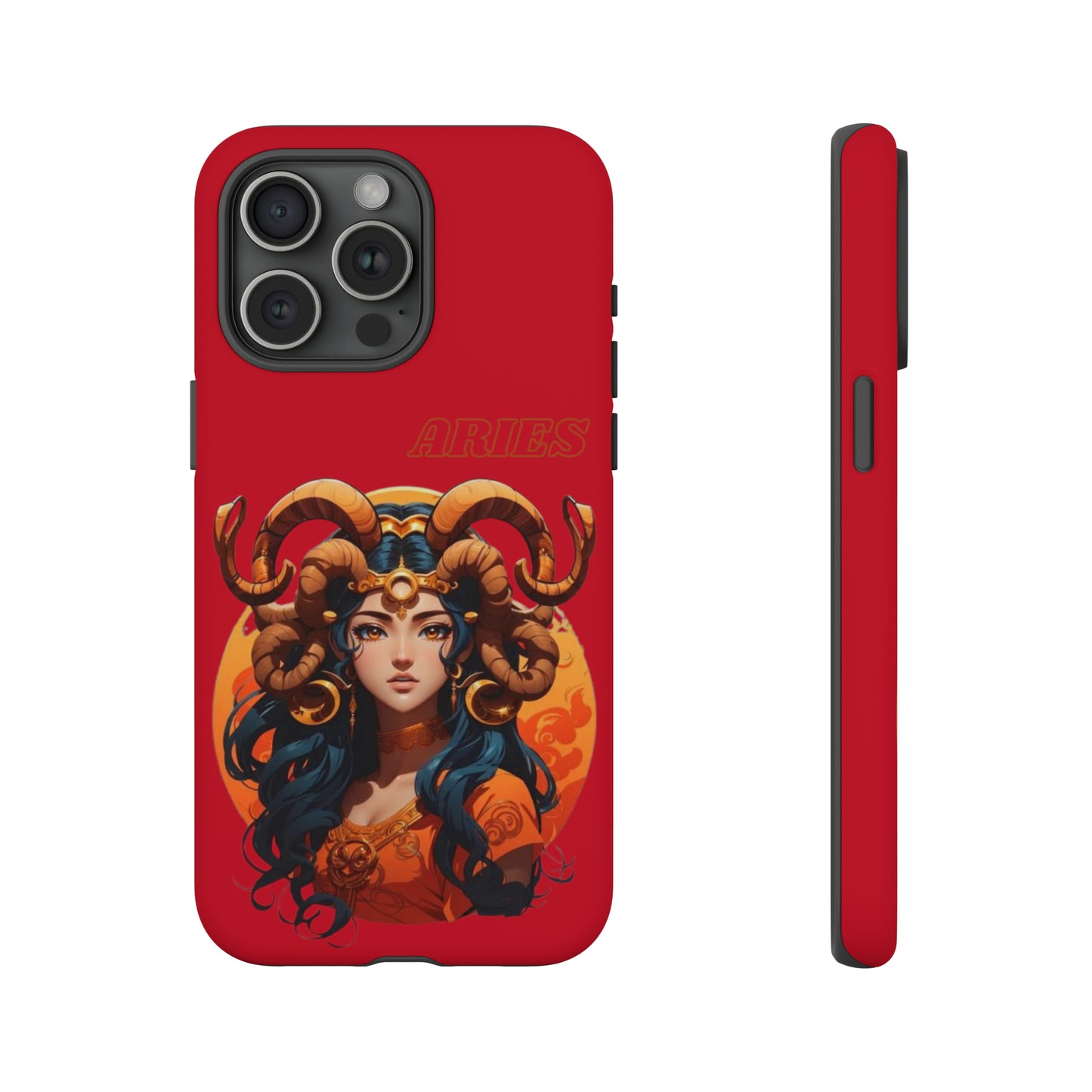 Zodiac Aries Manga Girl Phone Case