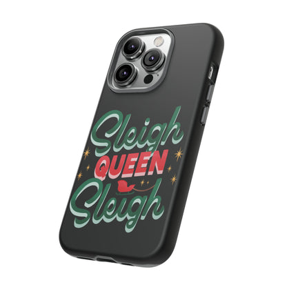 Christmas Sleigh Queen Quote Phone Case